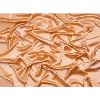 Silk Crepe Back Satin - Peach - Premium Collection