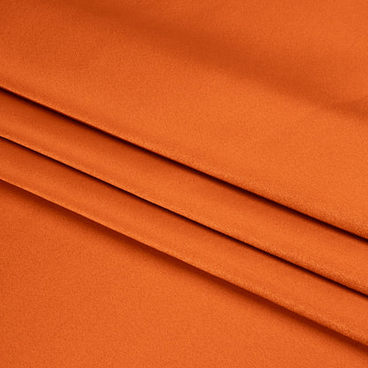 Silk Crepe Back Satin - Burnt Orange - Premium Collection