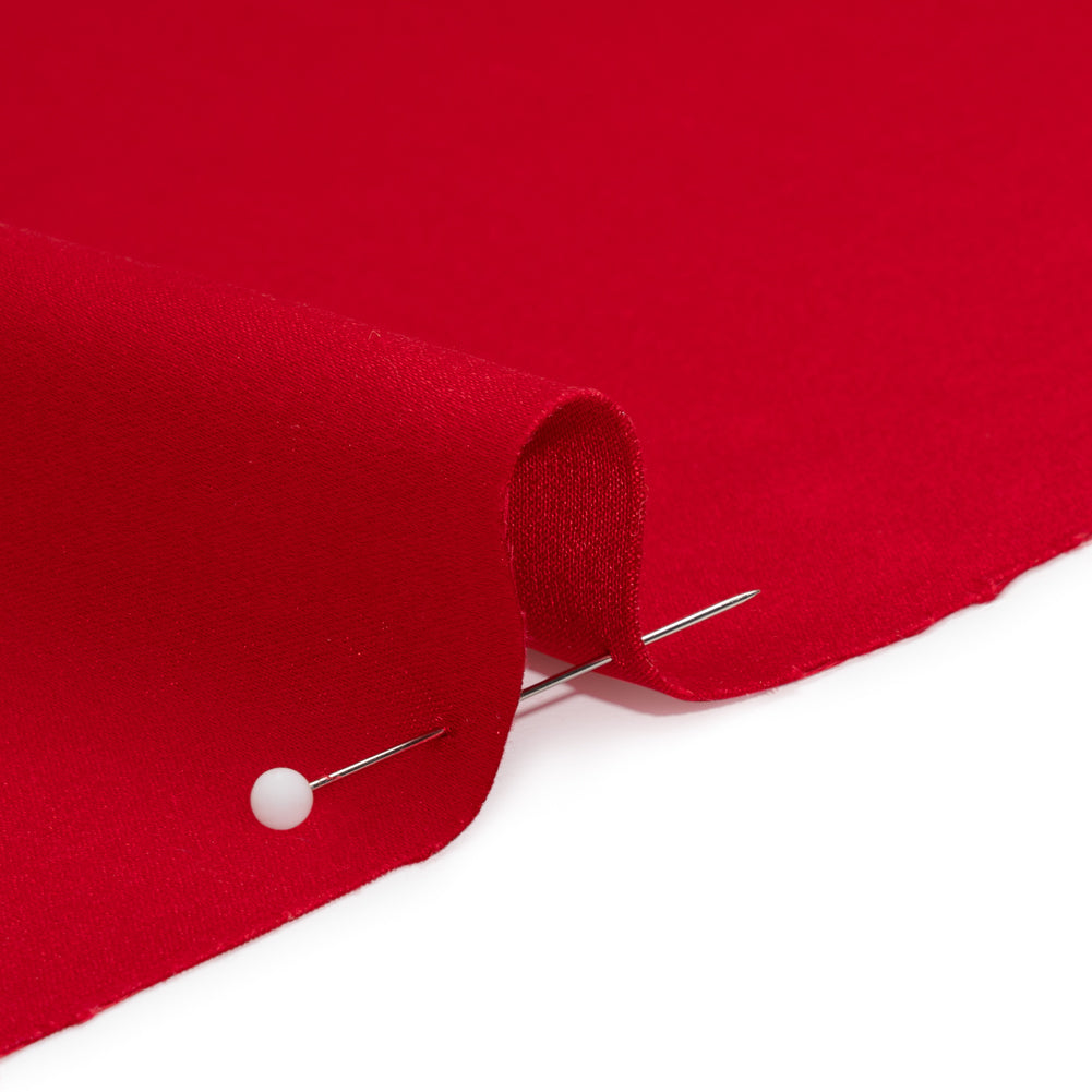 Silk Crepe Back Satin - Red - Premium Collection - Detail - Image 3 of 6