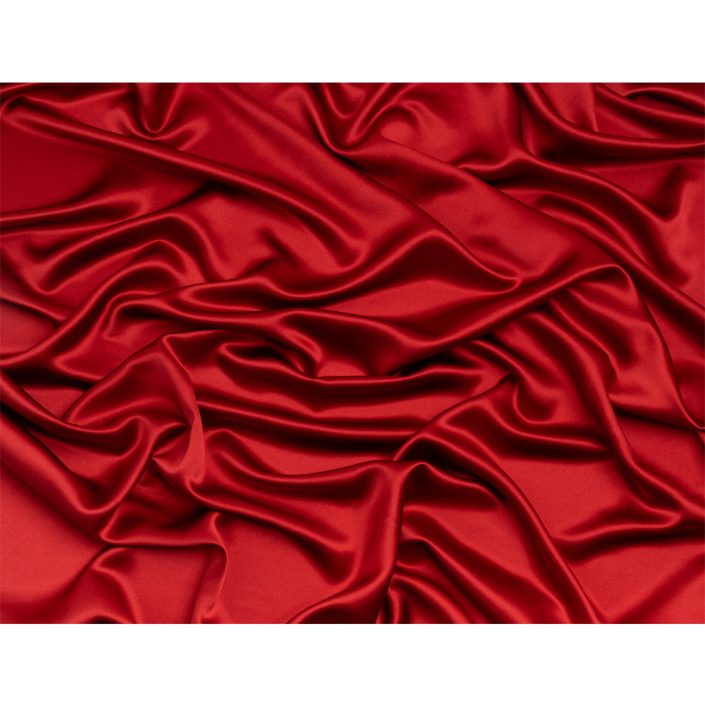 Silk Crepe Back Satin - Brick - Premium Collection - Full