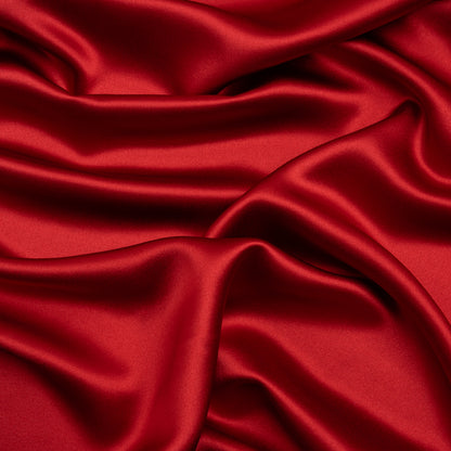 Silk Crepe Back Satin - Brick - Premium Collection