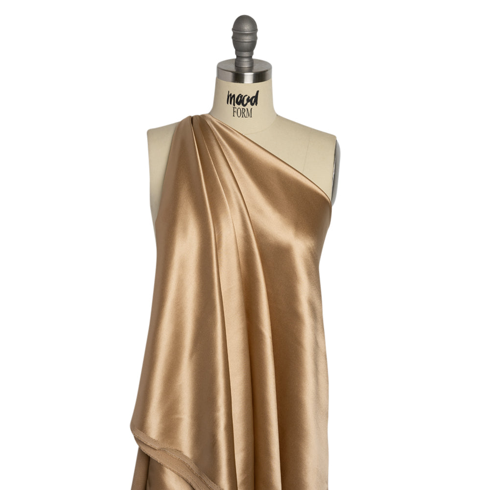 Silk Crepe Back Satin - Toasted - Premium Collection - Drape