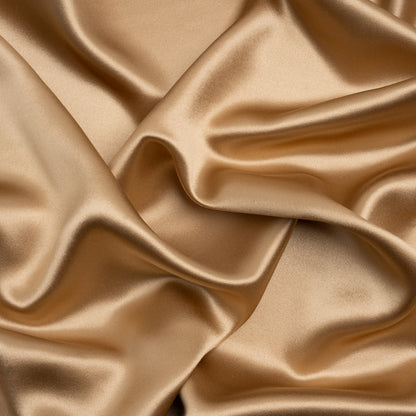 Silk Crepe Back Satin - Toasted - Premium Collection