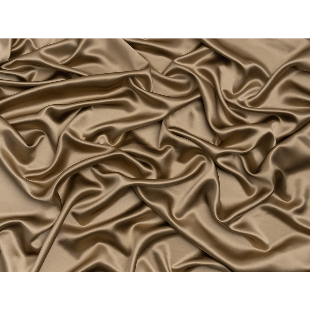 Silk Crepe Back Satin - Cornstalk - Premium Collection - Full