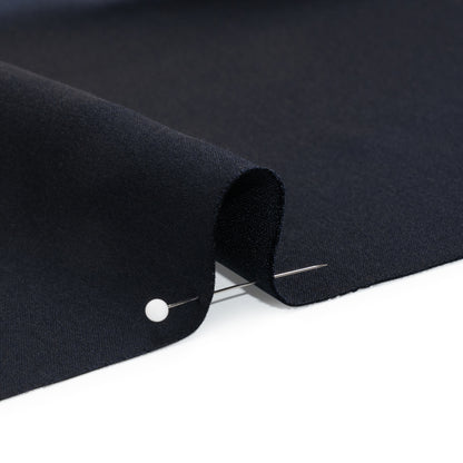 Silk Crepe Back Satin - Midnight - Premium Collection