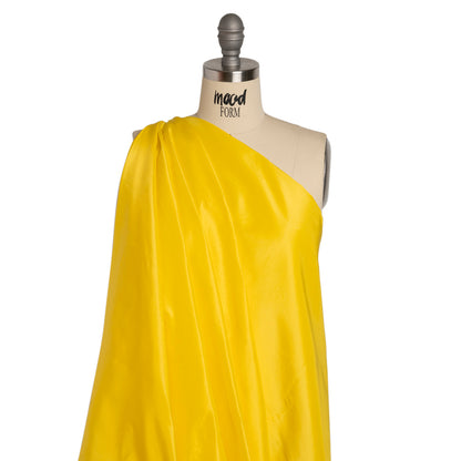 Silk Taffeta - Dusted Buttercup Yellow - Premium Collection