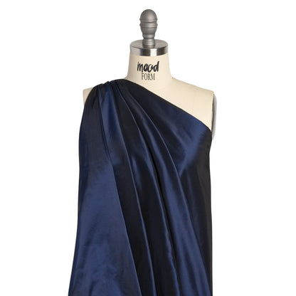 Silk Taffeta - Navy - Premium Collection Detail