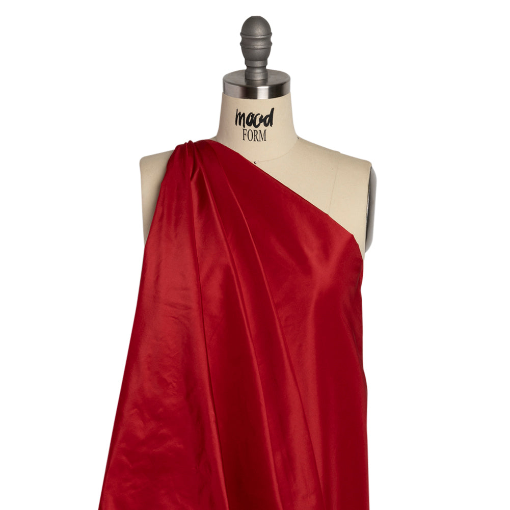 Silk Taffeta - Haute Red - Premium Collection - Drape