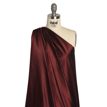 Silk Taffeta - Maroon - Premium Collection