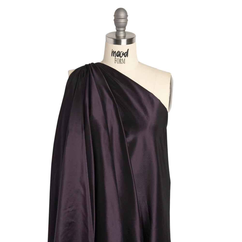 Silk Taffeta - Blackberry - Premium Collection - Drape