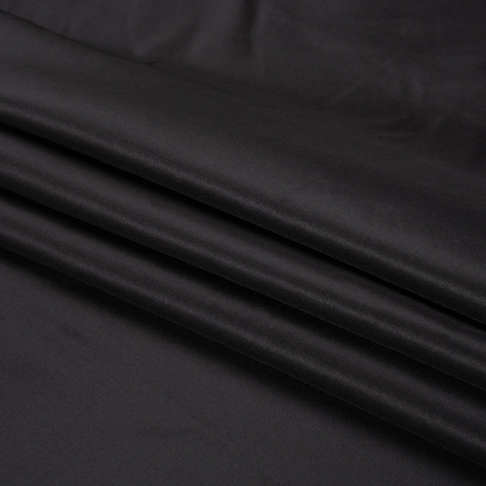 Silk Taffeta - Black - Premium Collection - Folded