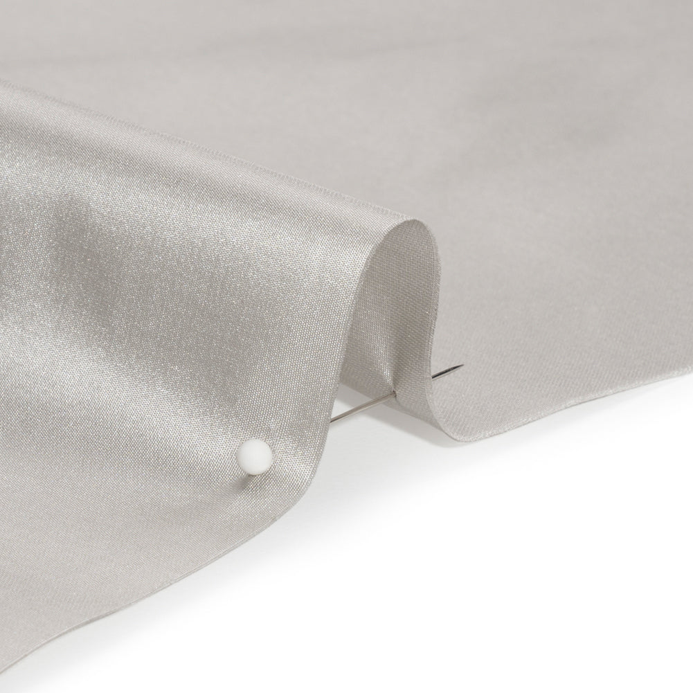 Silk Taffeta - Silver Gray - Premium Collection - Detail