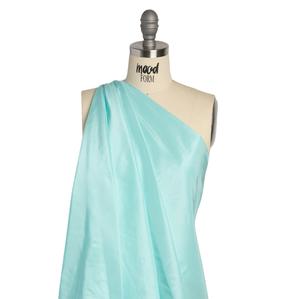 Silk Taffeta - Aqua - Premium Collection - Drape