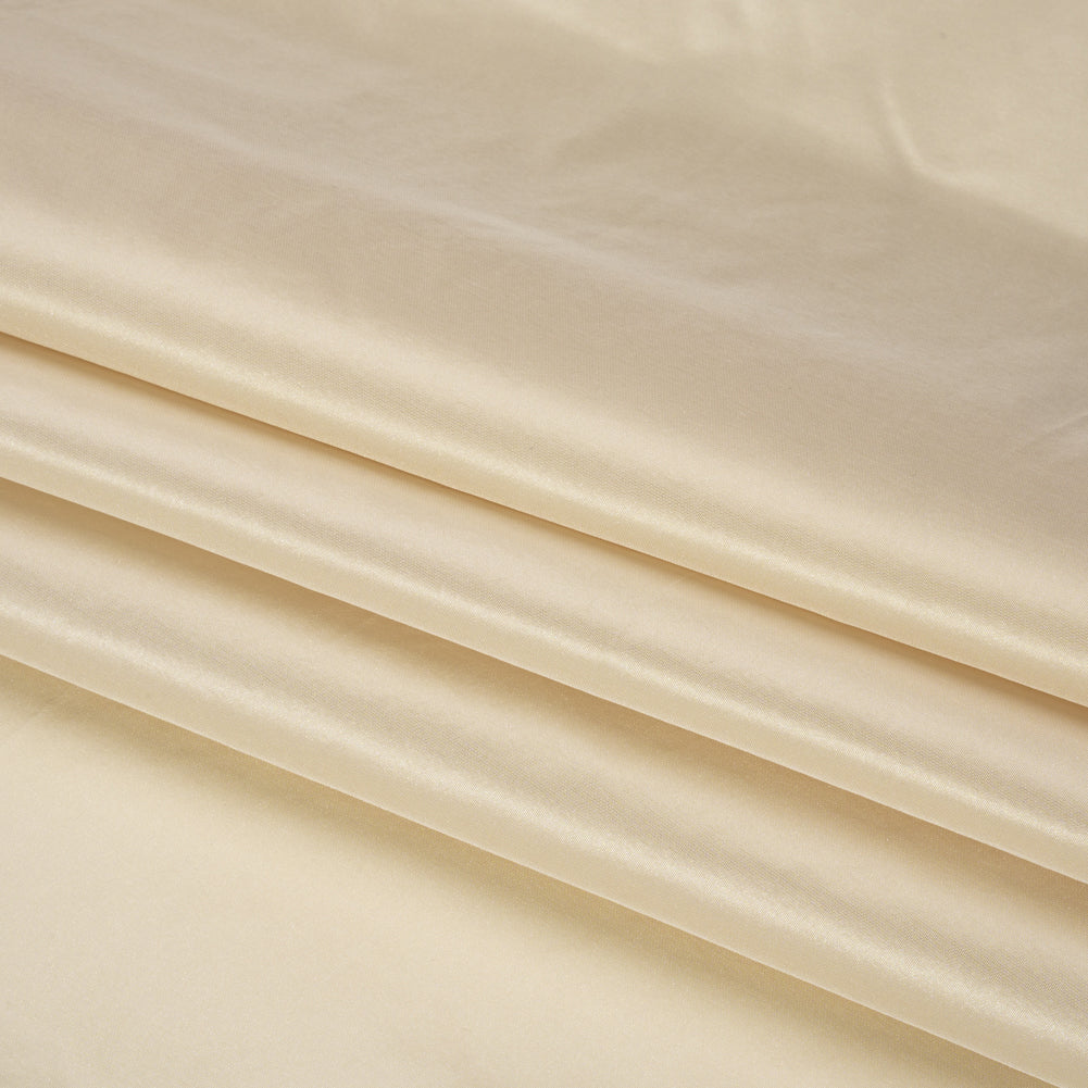 Silk Taffeta - Cream - Premium Collection - Folded