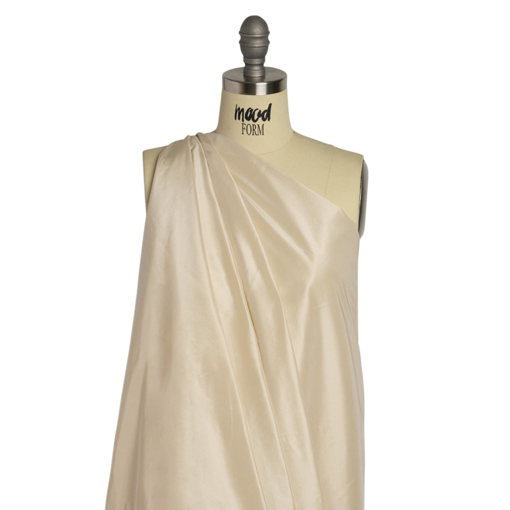 Silk Taffeta - Cream - Premium Collection - Drape