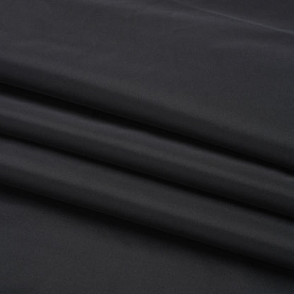 Polyester Taffeta Made in Italy - Black - Premium Collection