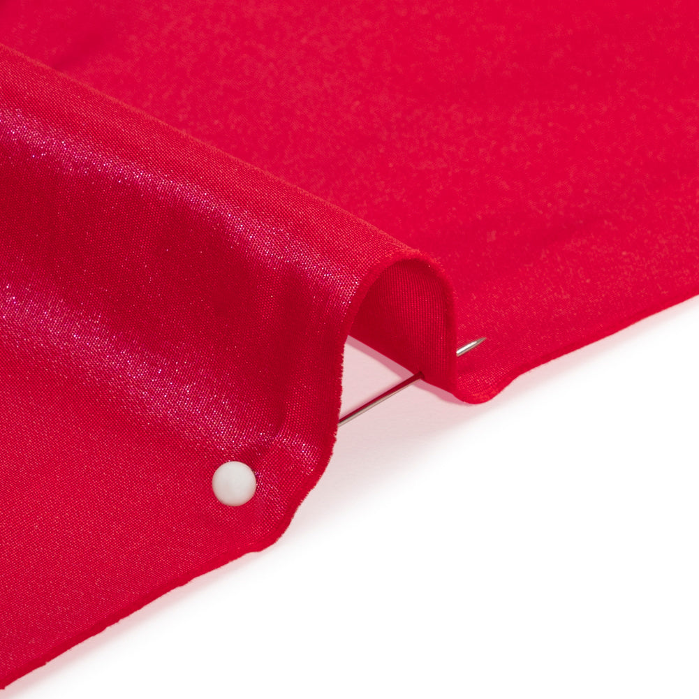 Polyester Taffeta Made in Italy - Raspberry - Premium Collection - Detail - Image 3 of 7