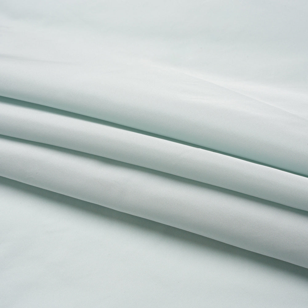 Polyester Taffeta Made in Italy - Sea Glass - Premium Collection Folded
