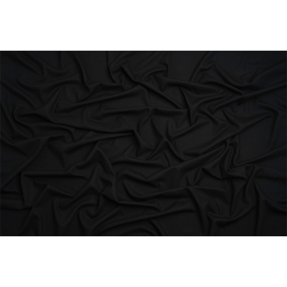 Single Wool Crepe - Black - Premium Collection - Full