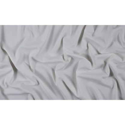 Single Wool Crepe - Whisper White - Premium Collection