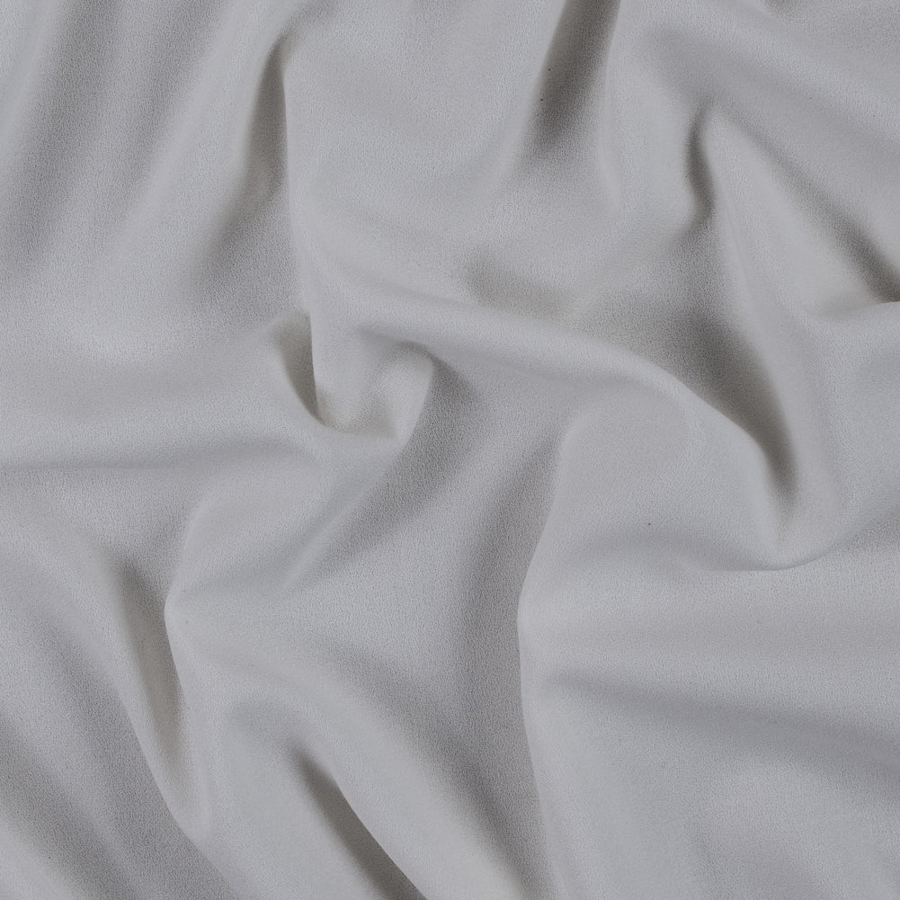 Single Wool Crepe - Whisper White - Premium Collection