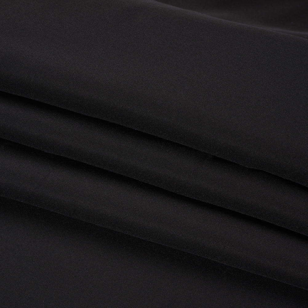 Silk Faille - Black - Premium Collection - Folded