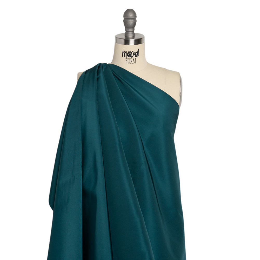 Silk Faille - Peacock Blue - Premium Collection - Drape
