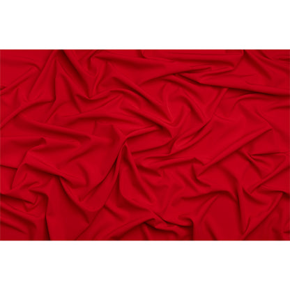 Stretch Recycled Polyester 4-Ply Crepe - Light Red - Premium Collection - Full