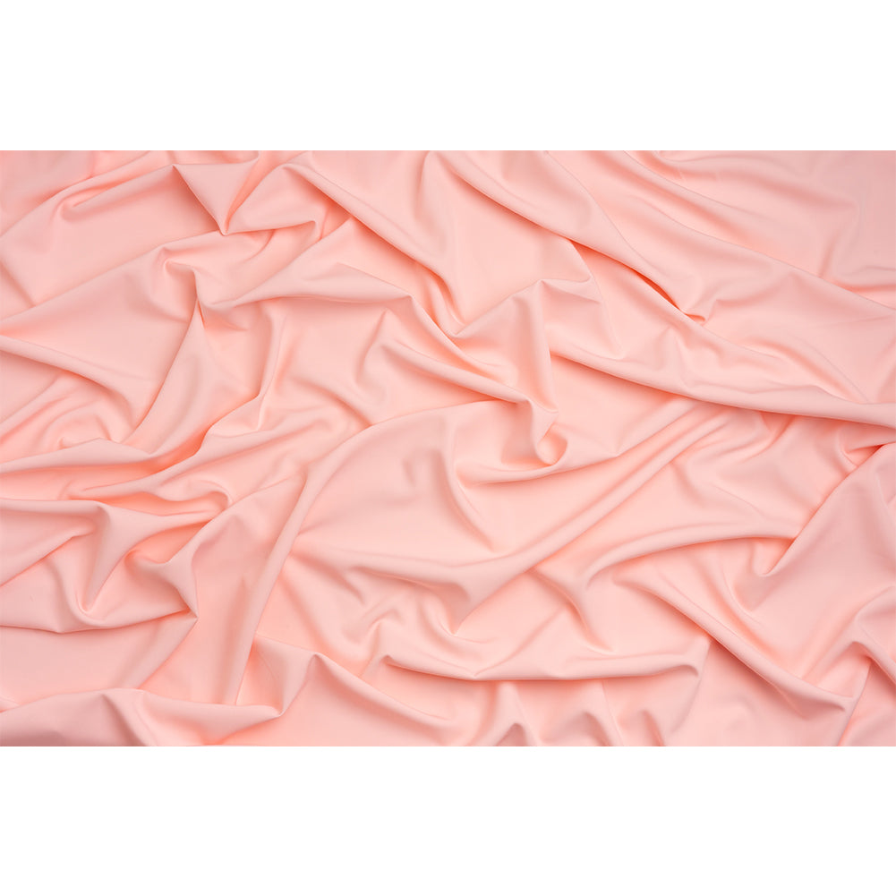Stretch Recycled Polyester 4-Ply Crepe - Pink - Premium Collection - Full
