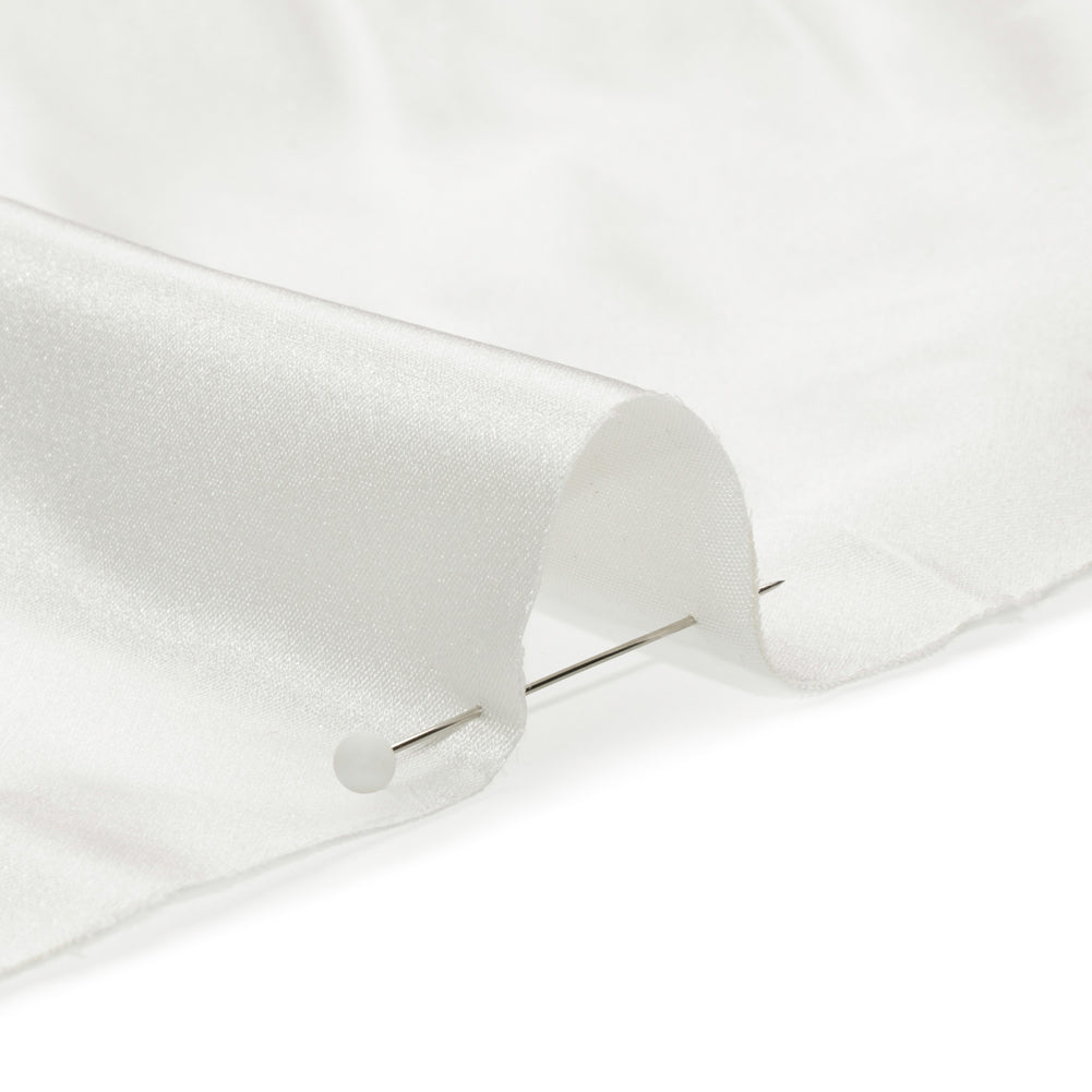 Silk Duchesse Satin - Whisper White - Premium Collection - Detail