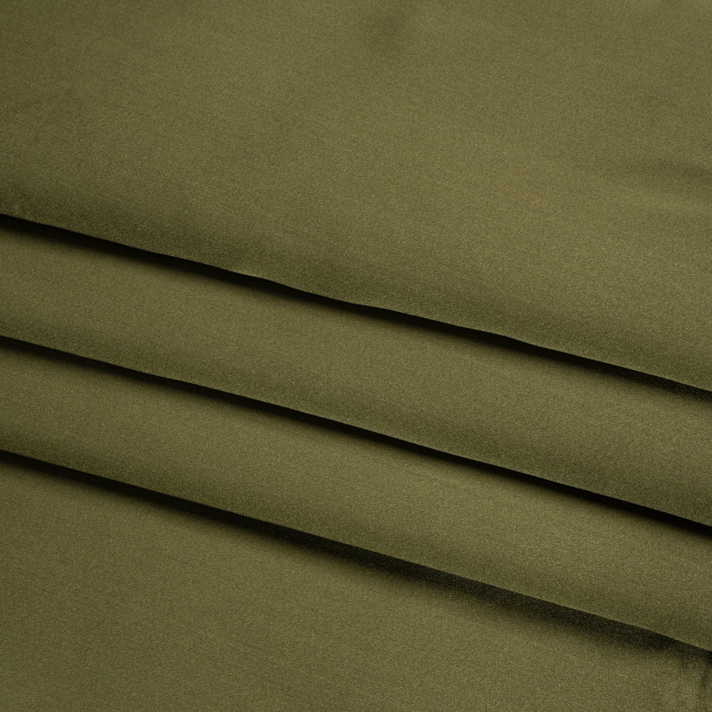 Silk Duchesse Satin - Moss - Premium Collection - Folded
