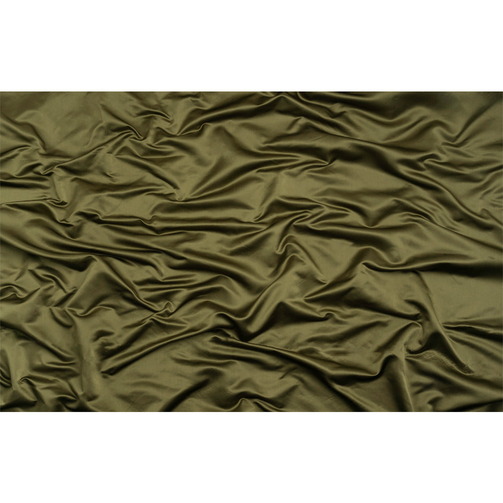 Silk Duchesse Satin - Moss - Premium Collection - Full