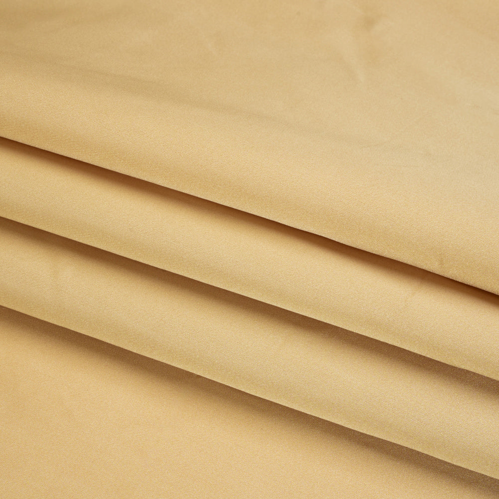 Silk Duchesse Satin - Soft Gold - Premium Collection - Folded