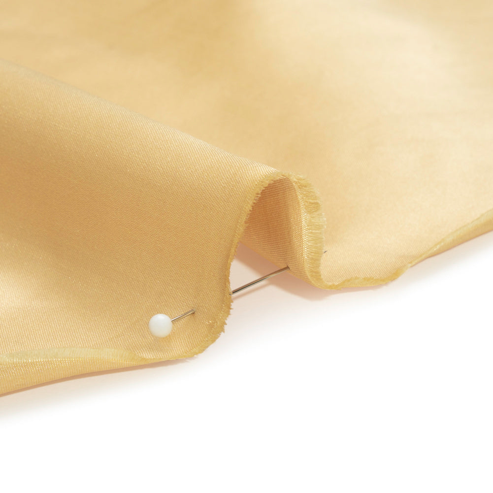 Silk Duchesse Satin - Soft Gold - Premium Collection - Detail - Image 4 of 6
