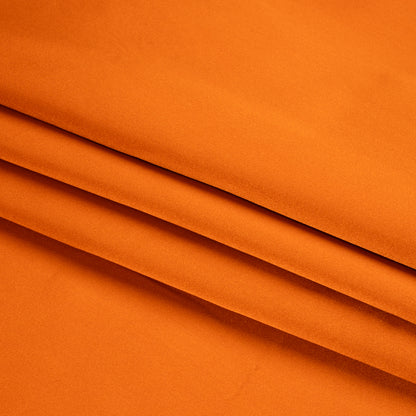 Silk Duchesse Satin - Burnt Orange - Premium Collection
