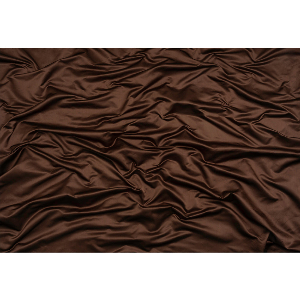 Silk Duchesse Satin - Chocolate - Premium Collection - Full
