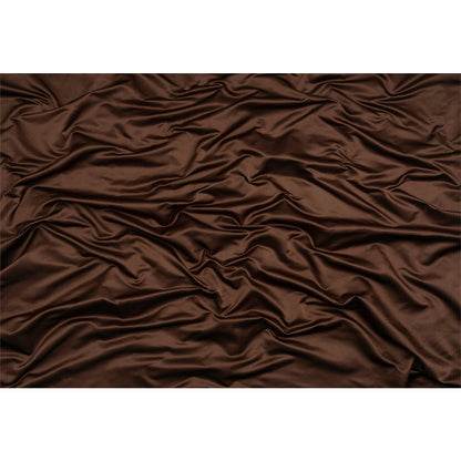 Silk Duchesse Satin - Chocolate - Premium Collection