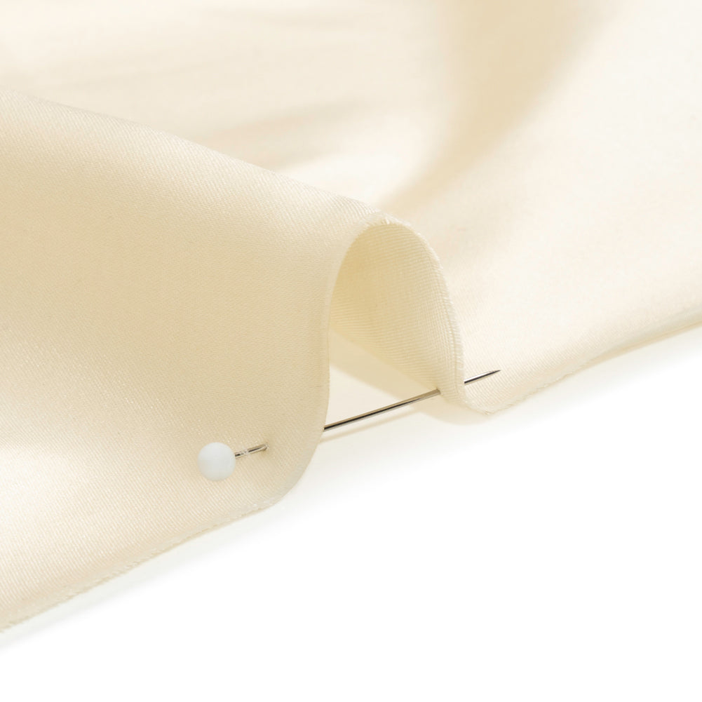 Silk Duchesse Satin - Cream - Collection - Premium Collection - Detail
