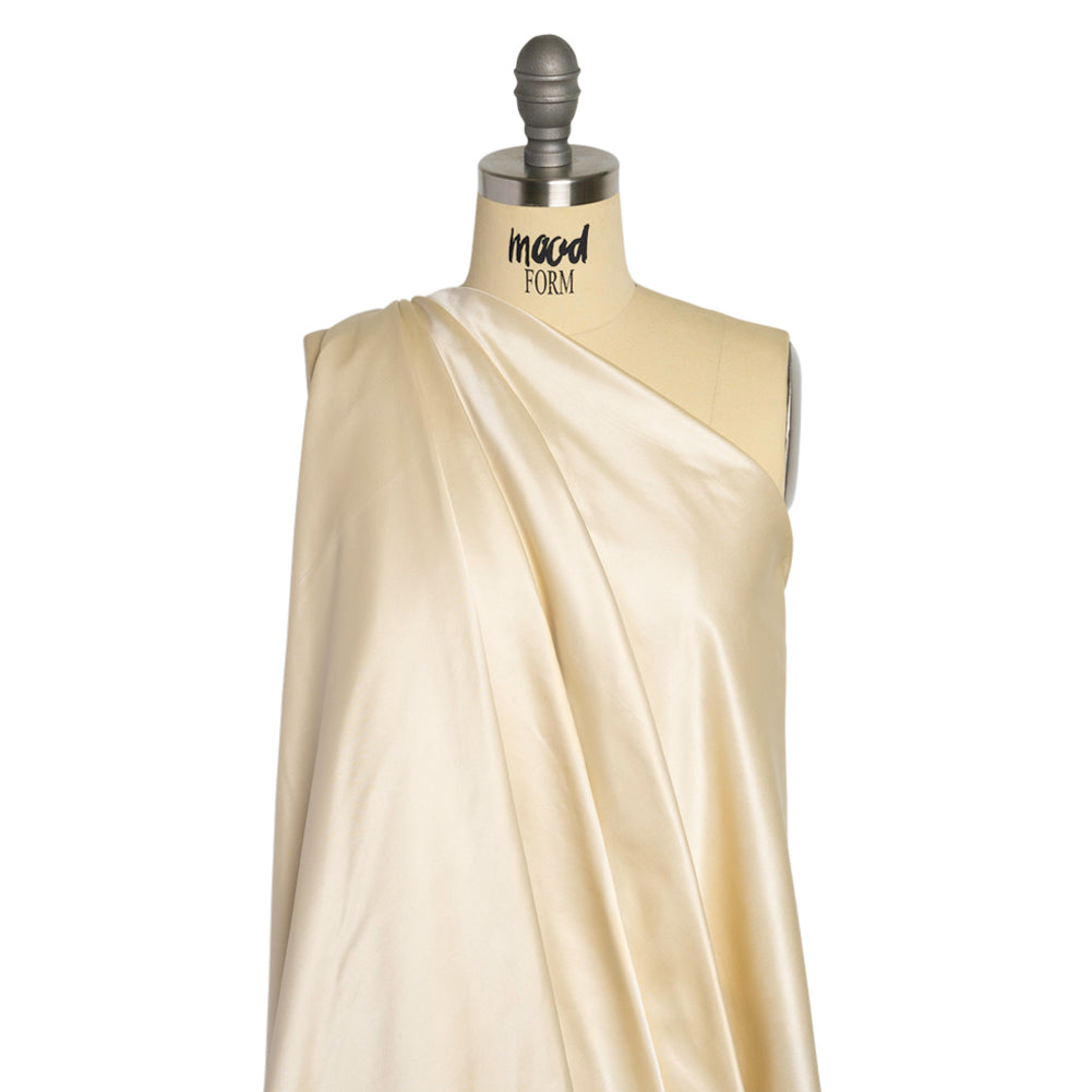 Silk Duchesse Satin - Cream - Collection - Premium Collection - Drape