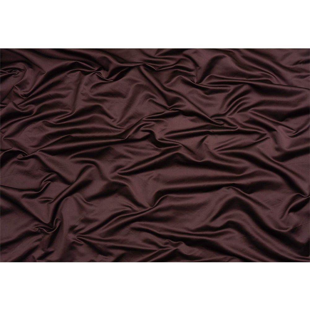 Silk Duchesse Satin - Dark Aubergine - Premium Collection - Full