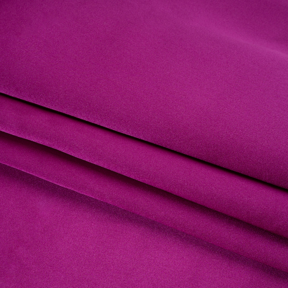 Silk Duchesse Satin - Magenta - Premium Collection - Folded