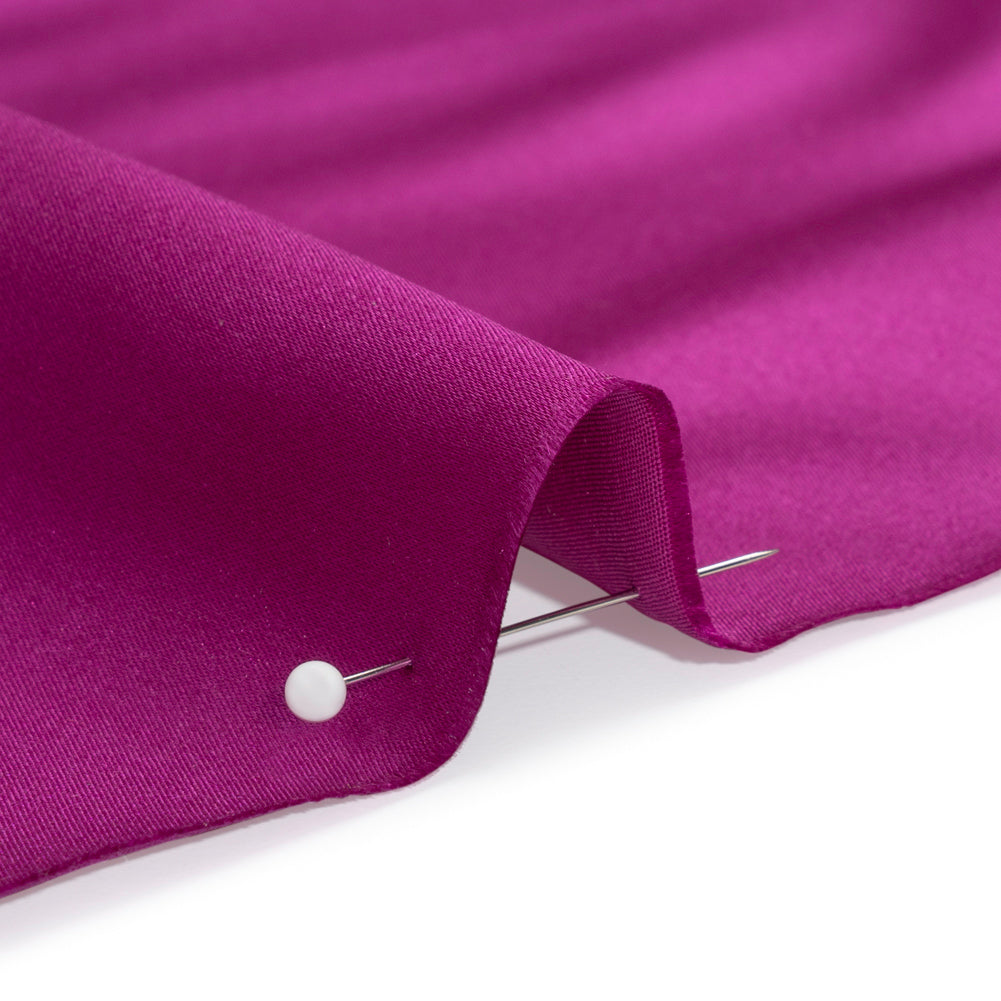Silk Duchesse Satin - Magenta - Premium Collection - Detail