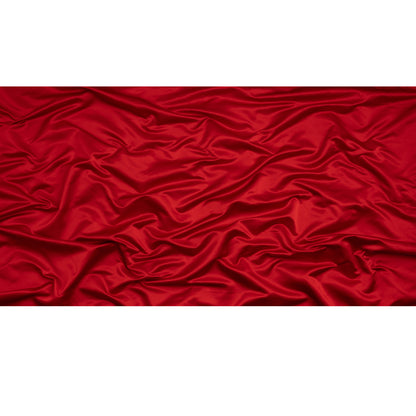 Silk Duchesse Satin - Red - Premium Collection