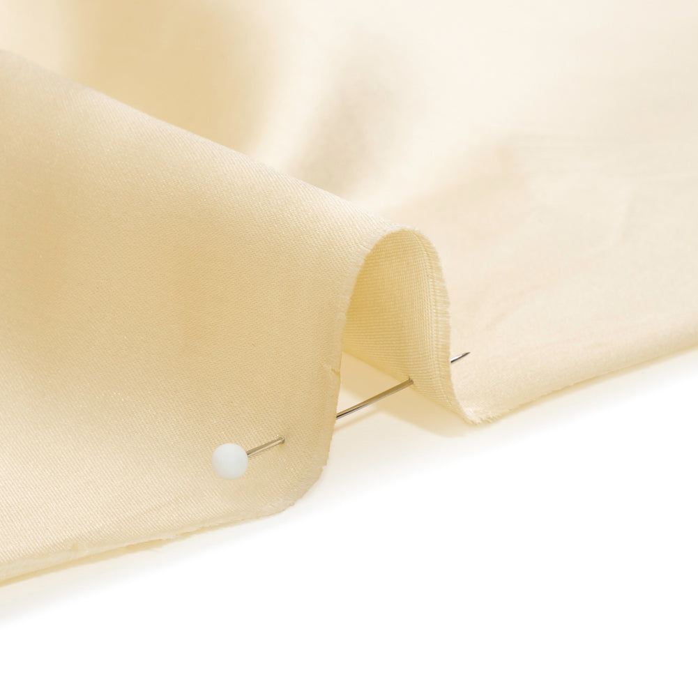 Silk Duchesse Satin - Tapioca - Premium Collection - Detail