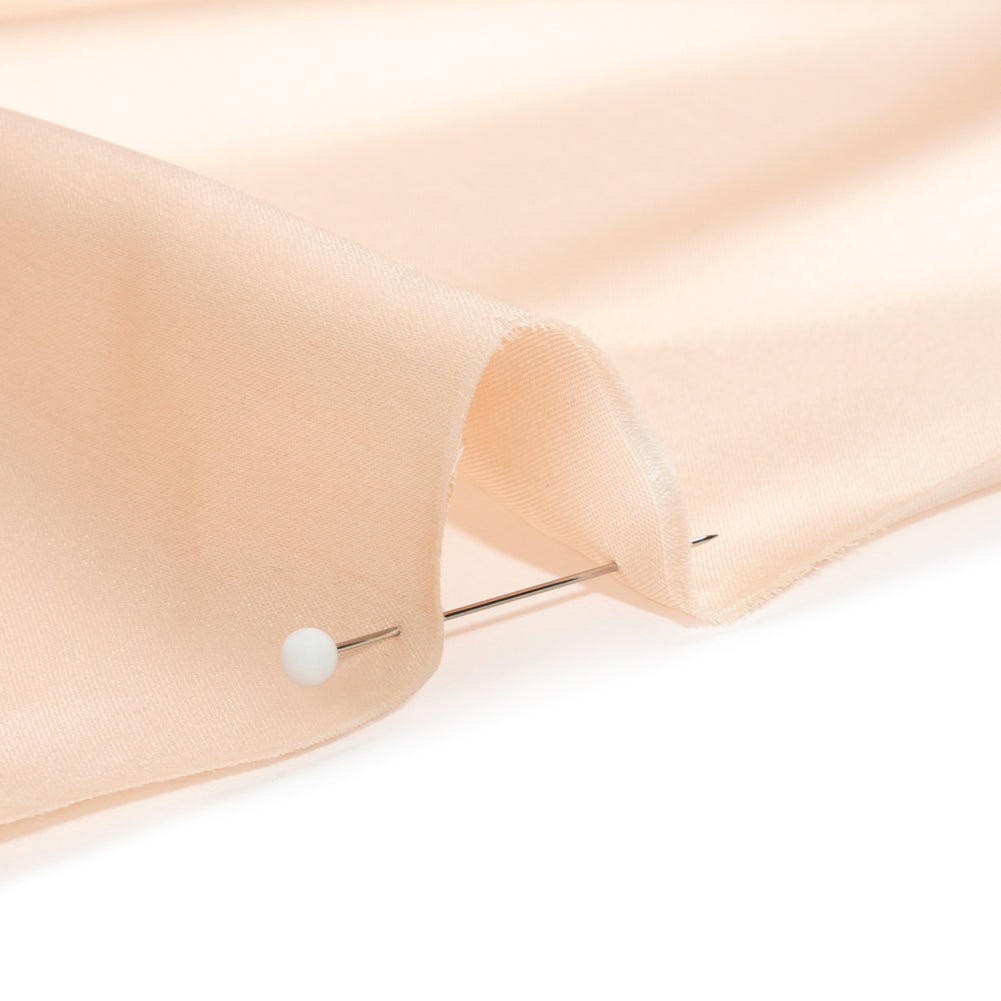 Silk Duchesse Satin - Champagne - Premium Collection - Detail