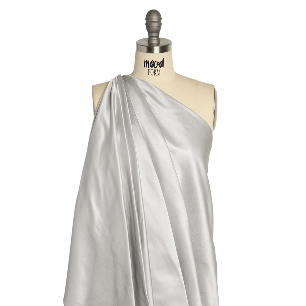 Silk Duchesse Satin - Ice Blue - Premium Collection - Drape