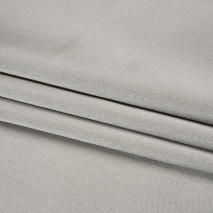 Stretch Satin Made in Italy - Silver with Black Backing - Premium Collection