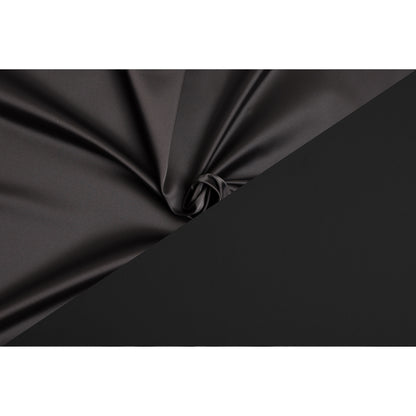 Stretch Satin Made in Italy - Black - Premium Collection