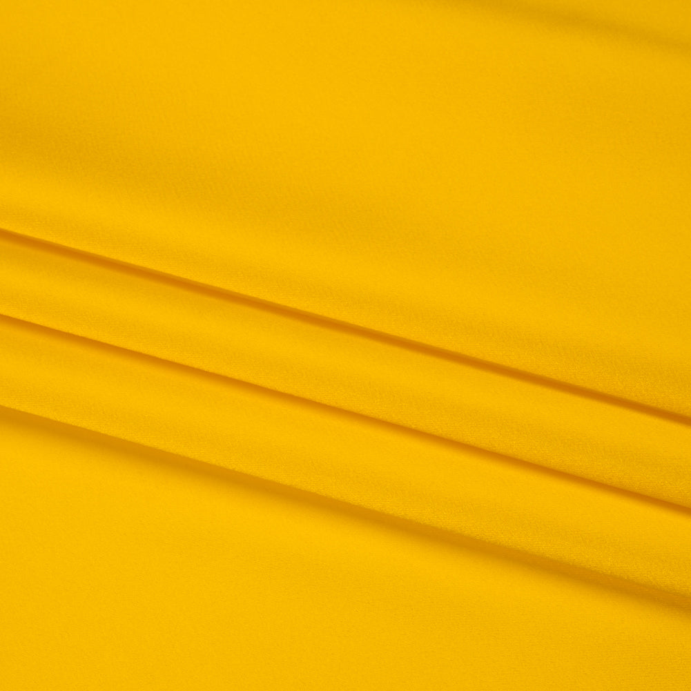 Stretch Satin Made in Italy - Dandelion - Premium Collection - Folded