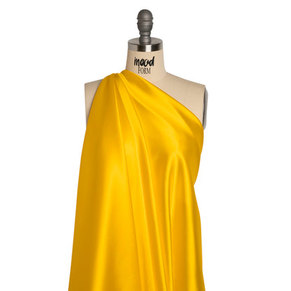 Stretch Satin Made in Italy - Dandelion - Premium Collection